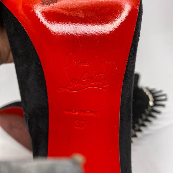 Louboutin Electroboot Spiked Ankle Boots - Picture 8 of 10